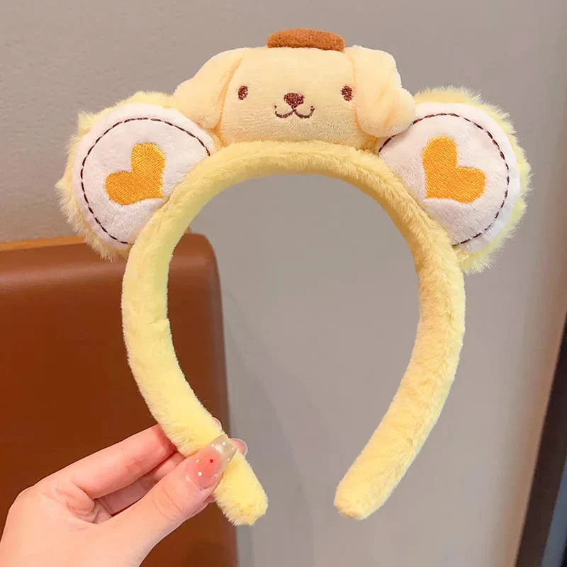 Kawaii Love Plush Ear Headband - Image 9