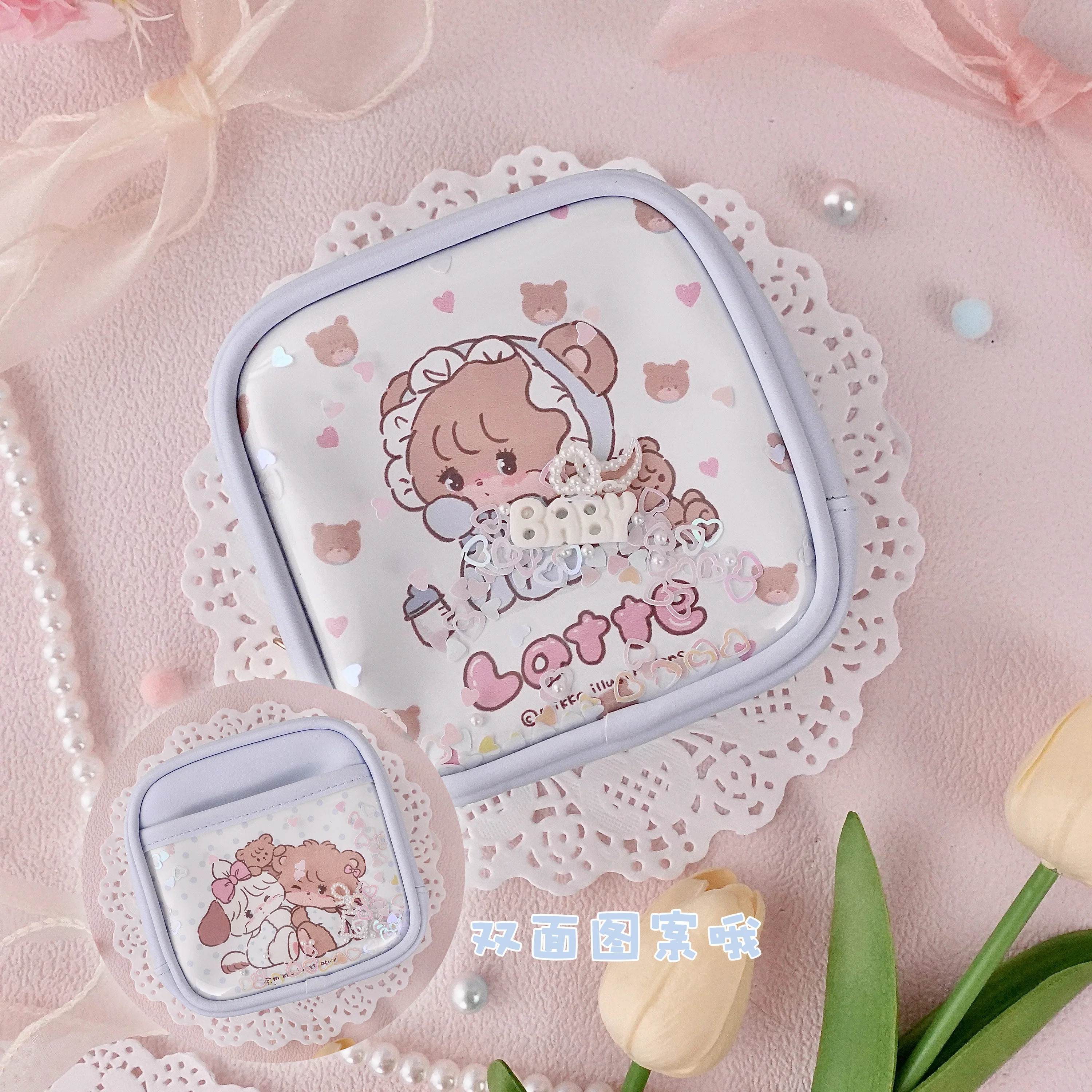 kawaii mini cosmetic bag - Image 7