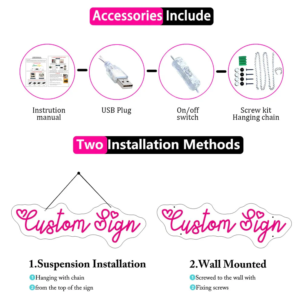 Kawaii Neko Cat LED Sign - Image 6