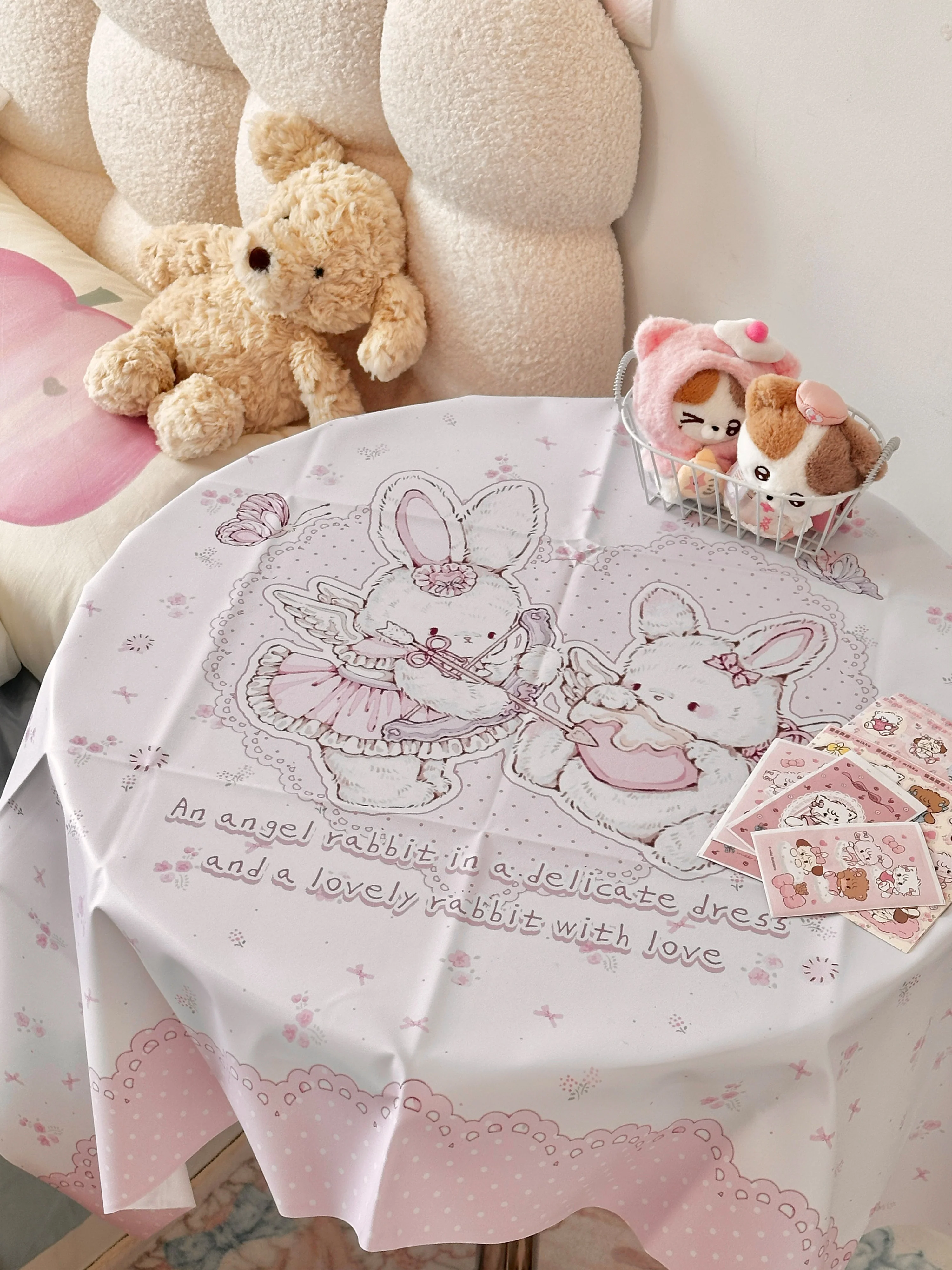 kawaii oil-proof no-wash tablecloth - Image 5