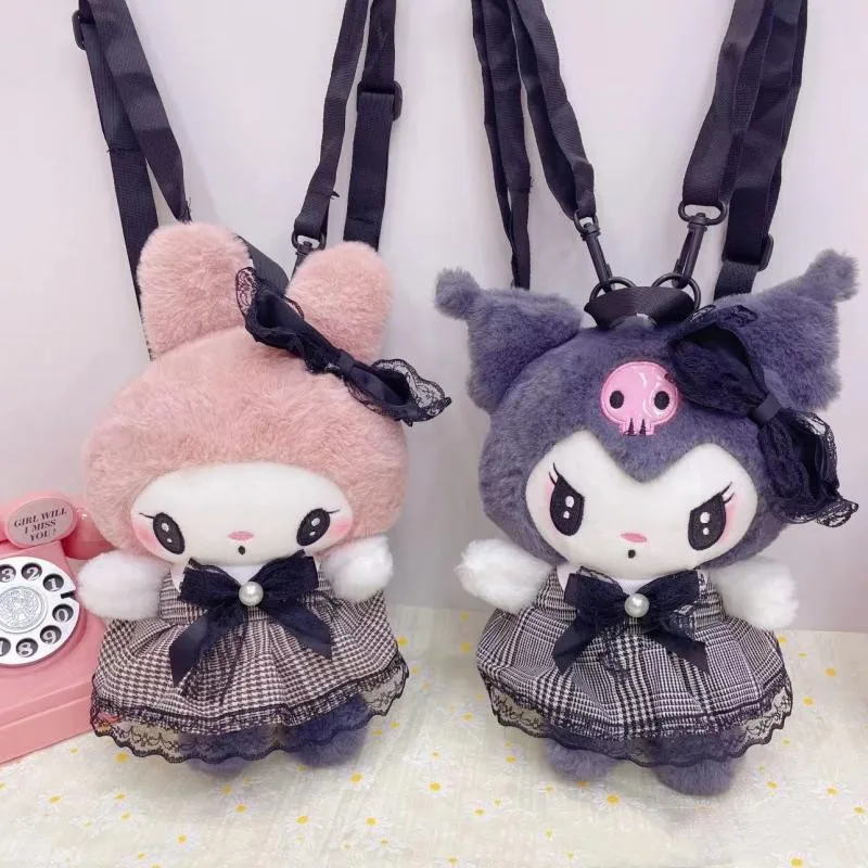 Kawaii Pastel Goth Plush Backpacks - Image 2