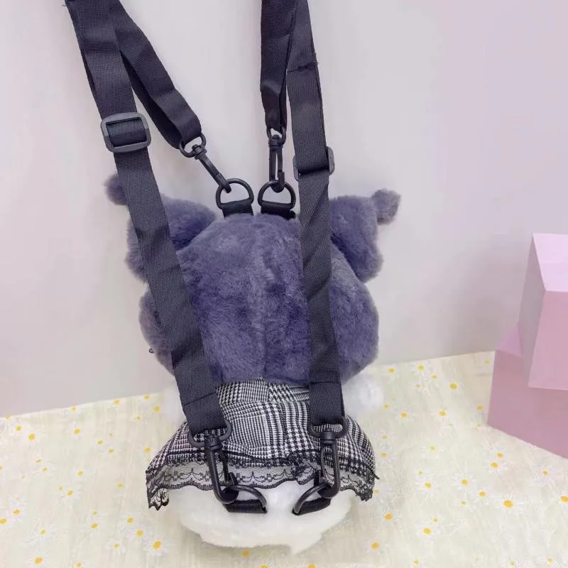 Kawaii Pastel Goth Plush Backpacks - Image 7