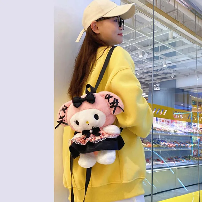Kawaii Pastel Goth Plush Backpacks - Image 8