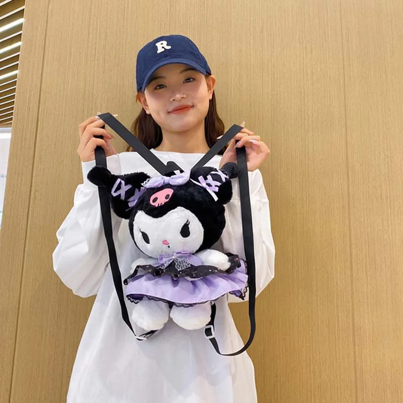 Kawaii Pastel Goth Plush Backpacks - Image 9