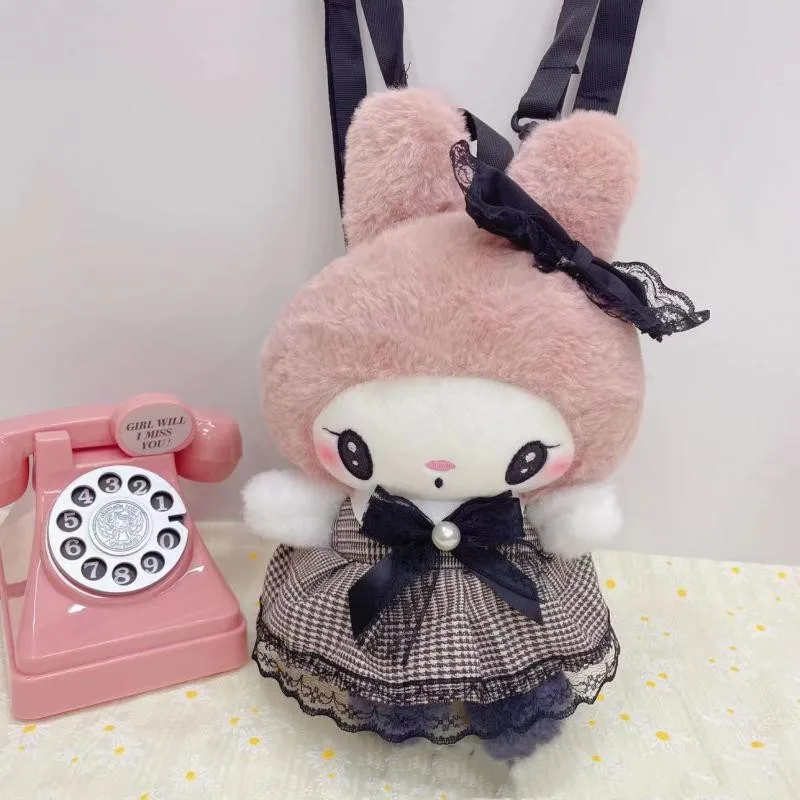 Kawaii Pastel Goth Plush Backpacks - Image 10