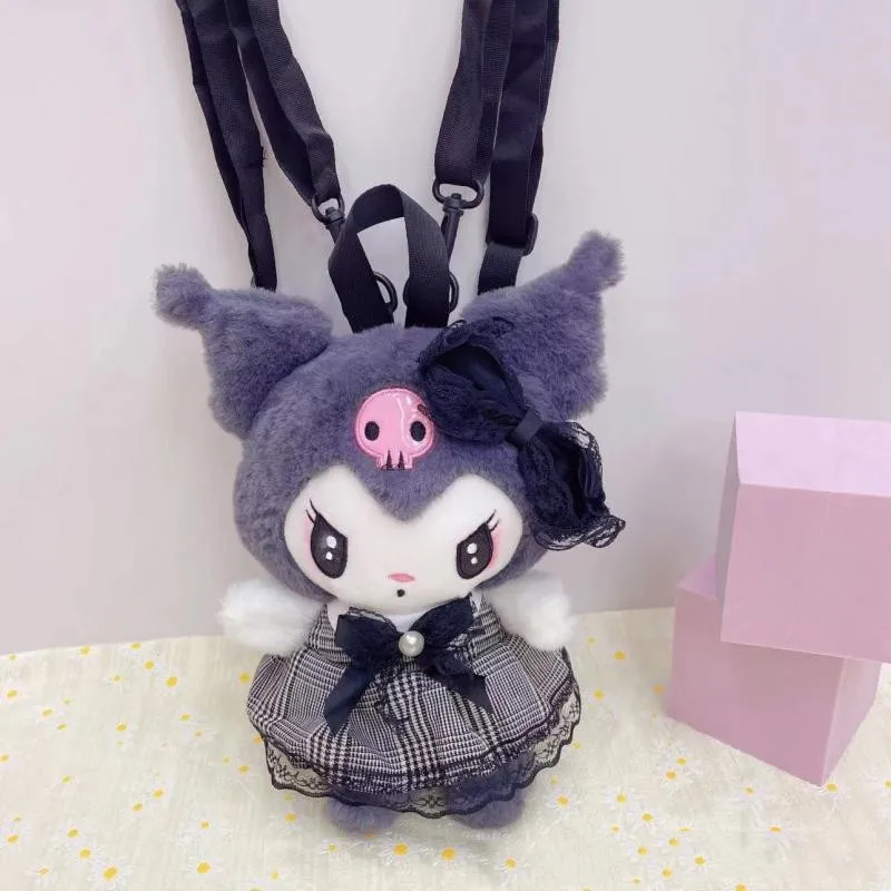 Kawaii Pastel Goth Plush Backpacks - Image 11
