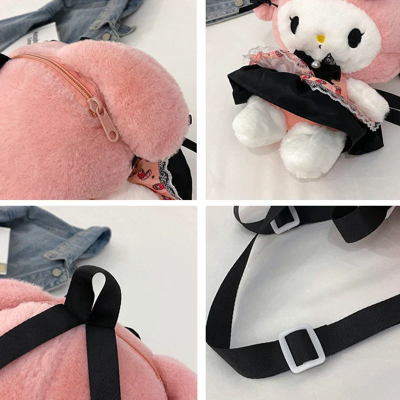 Kawaii Pastel Goth Plush Backpacks - Image 14