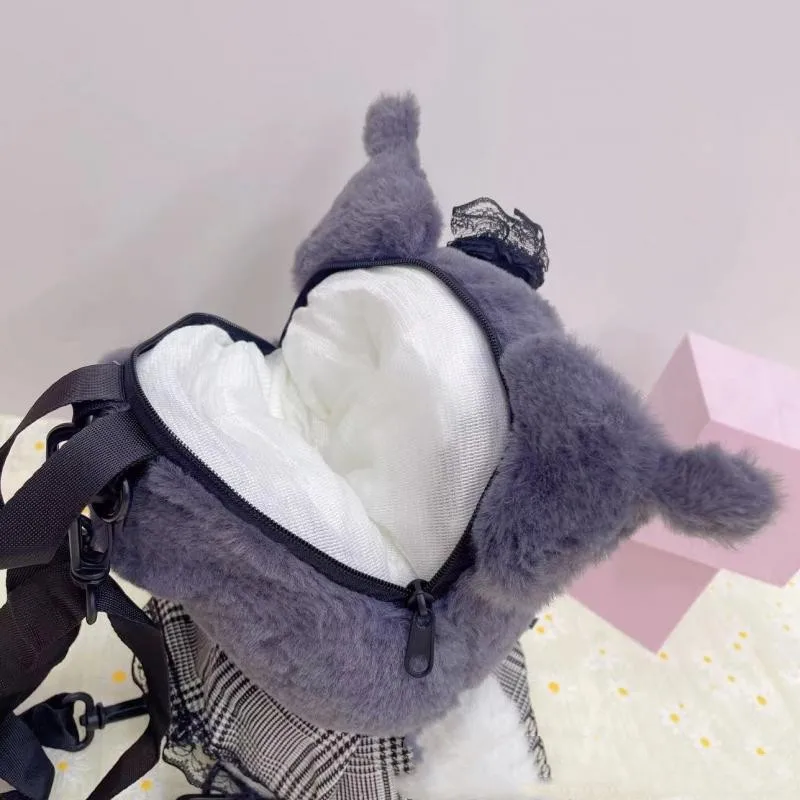 Kawaii Pastel Goth Plush Backpacks - Image 6