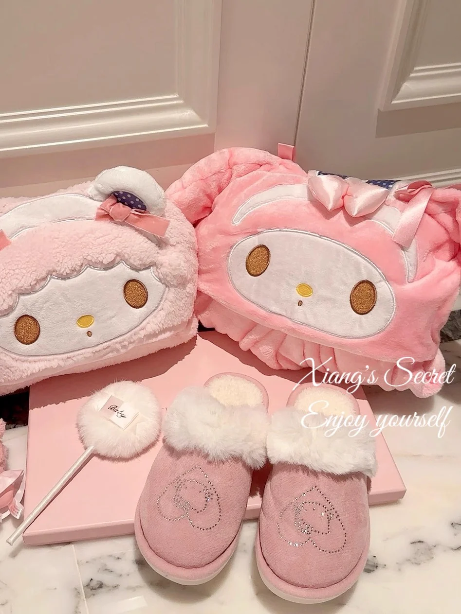 kawaii pink diamonds slippers - Image 5