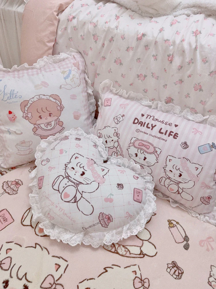 kawaii pink pillow - Image 7
