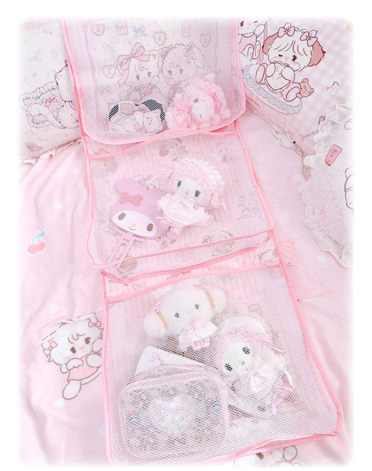 kawaii pink underwear storage bag - Image 2
