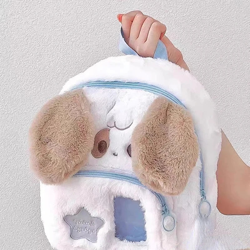 Kawaii Plush Puppy Backpack - Image 12