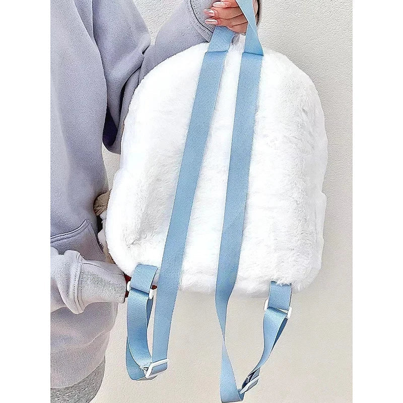 Kawaii Plush Puppy Backpack - Image 5