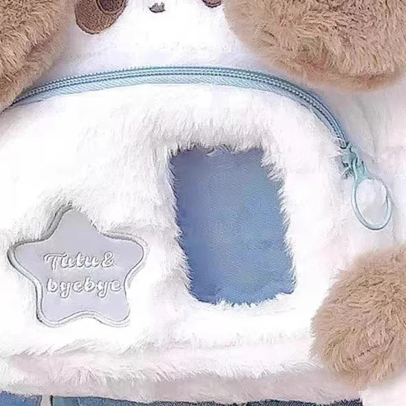 Kawaii Plush Puppy Backpack - Image 8
