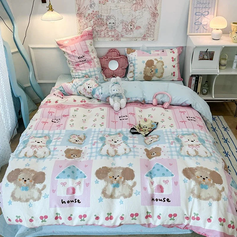 Kawaii Puppy Bedding Set - Image 10