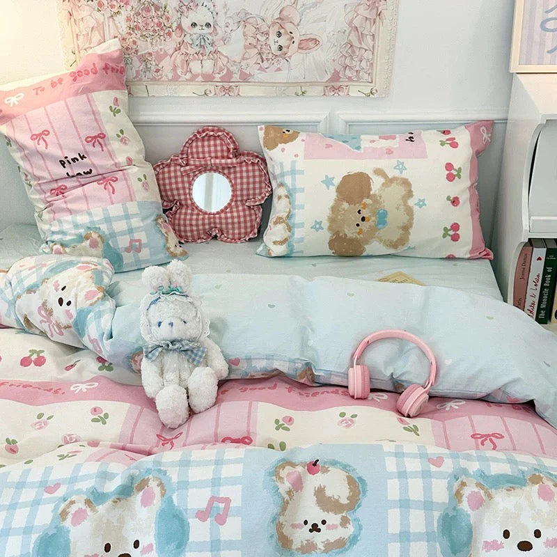 Kawaii Puppy Bedding Set - Image 9