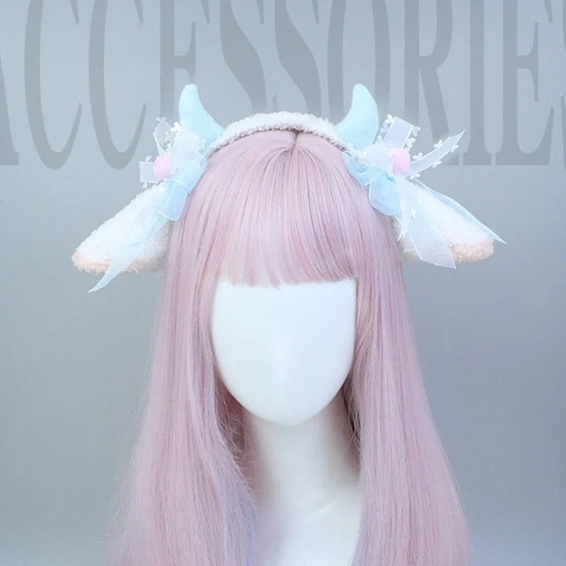 Kawaii Sheep Headband - Image 5