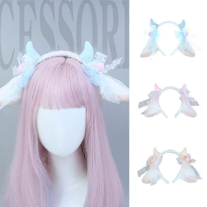 Kawaii Sheep Headband - Image 6