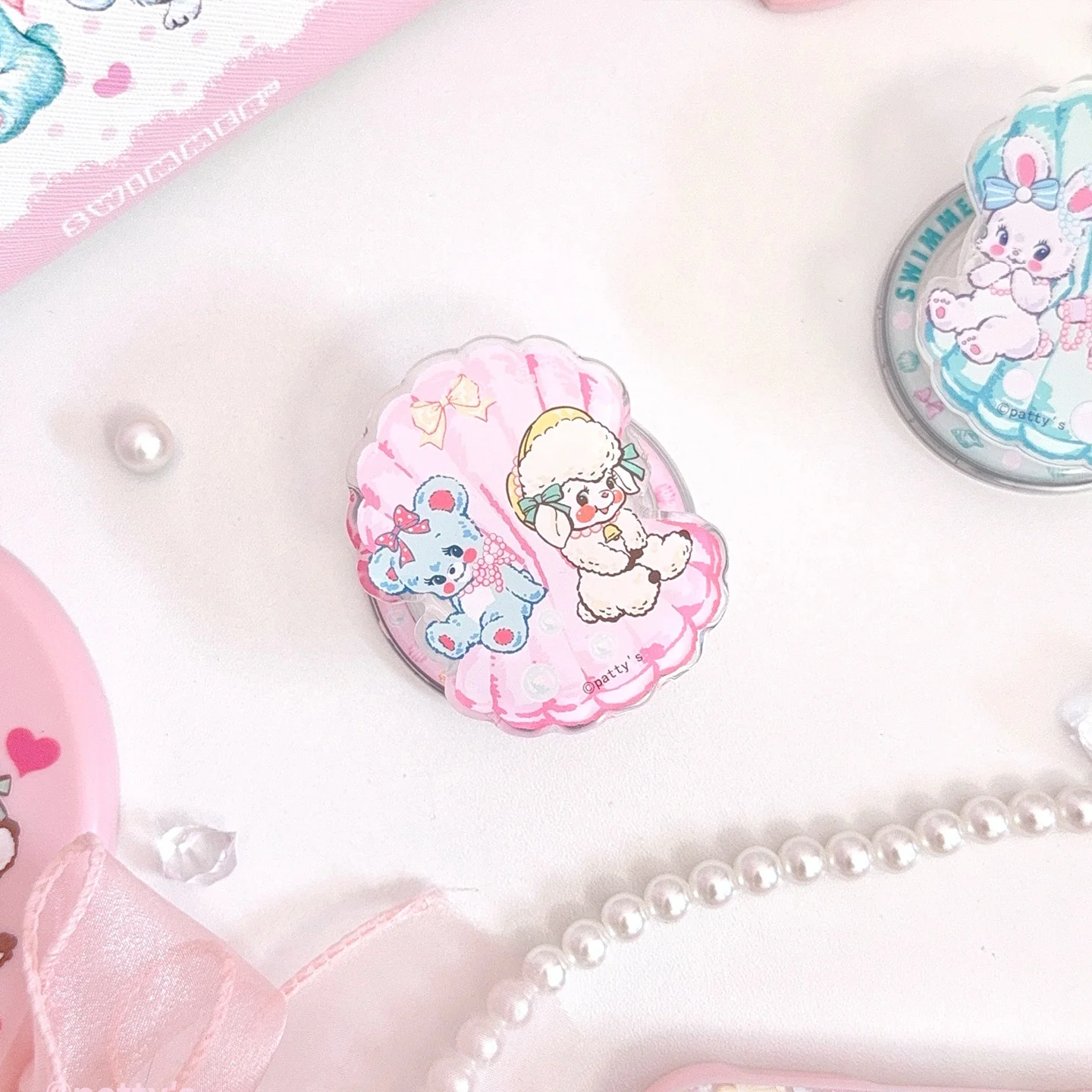 kawaii shell pattern magnetic phone case - Image 7
