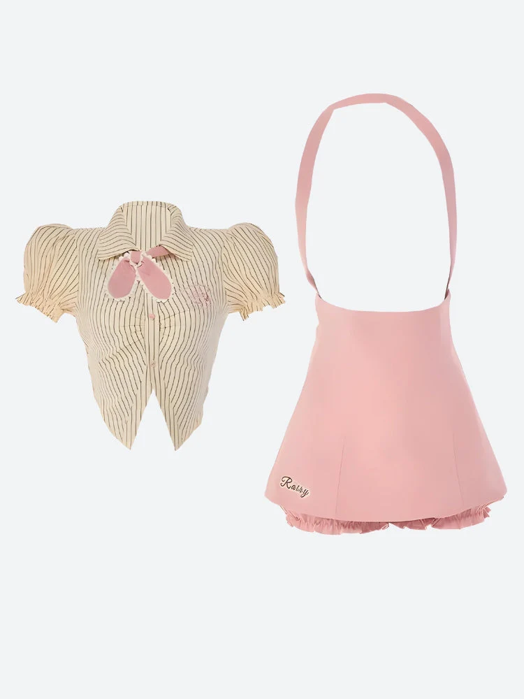 Kawaii Shirt & Skort Two Piece Coord - Image 6