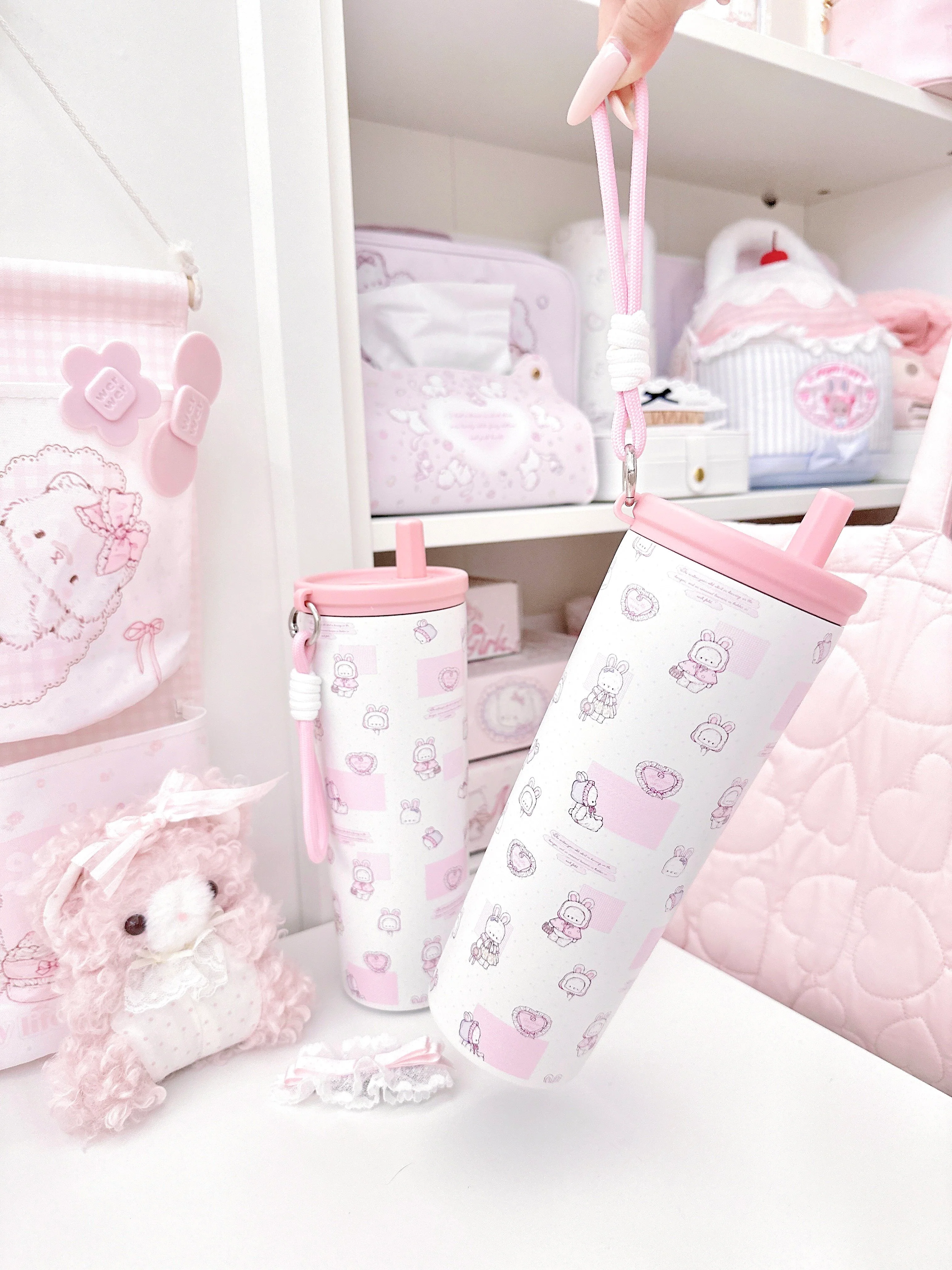 kawaii straw portable cup - Image 3