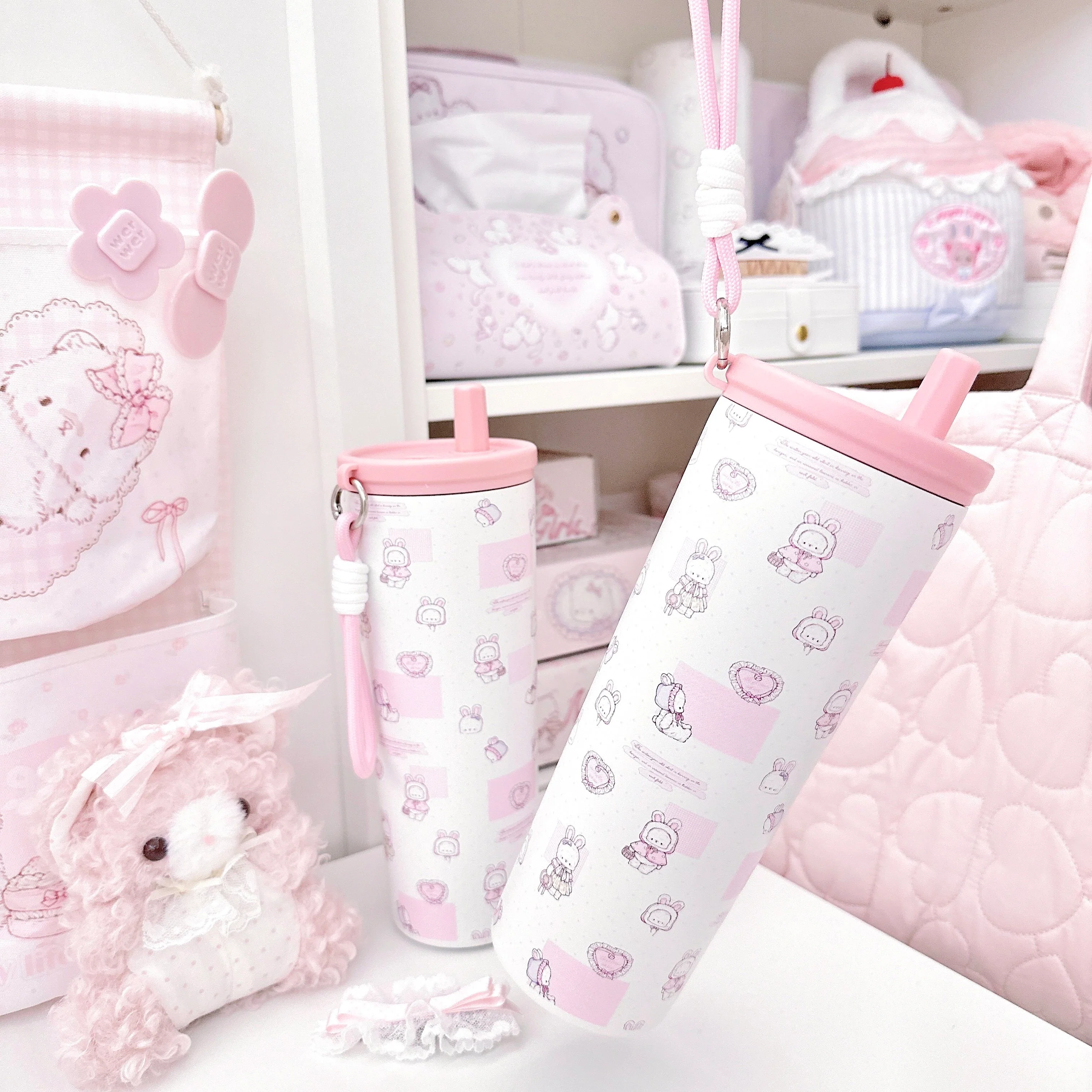 kawaii straw portable cup - Image 7