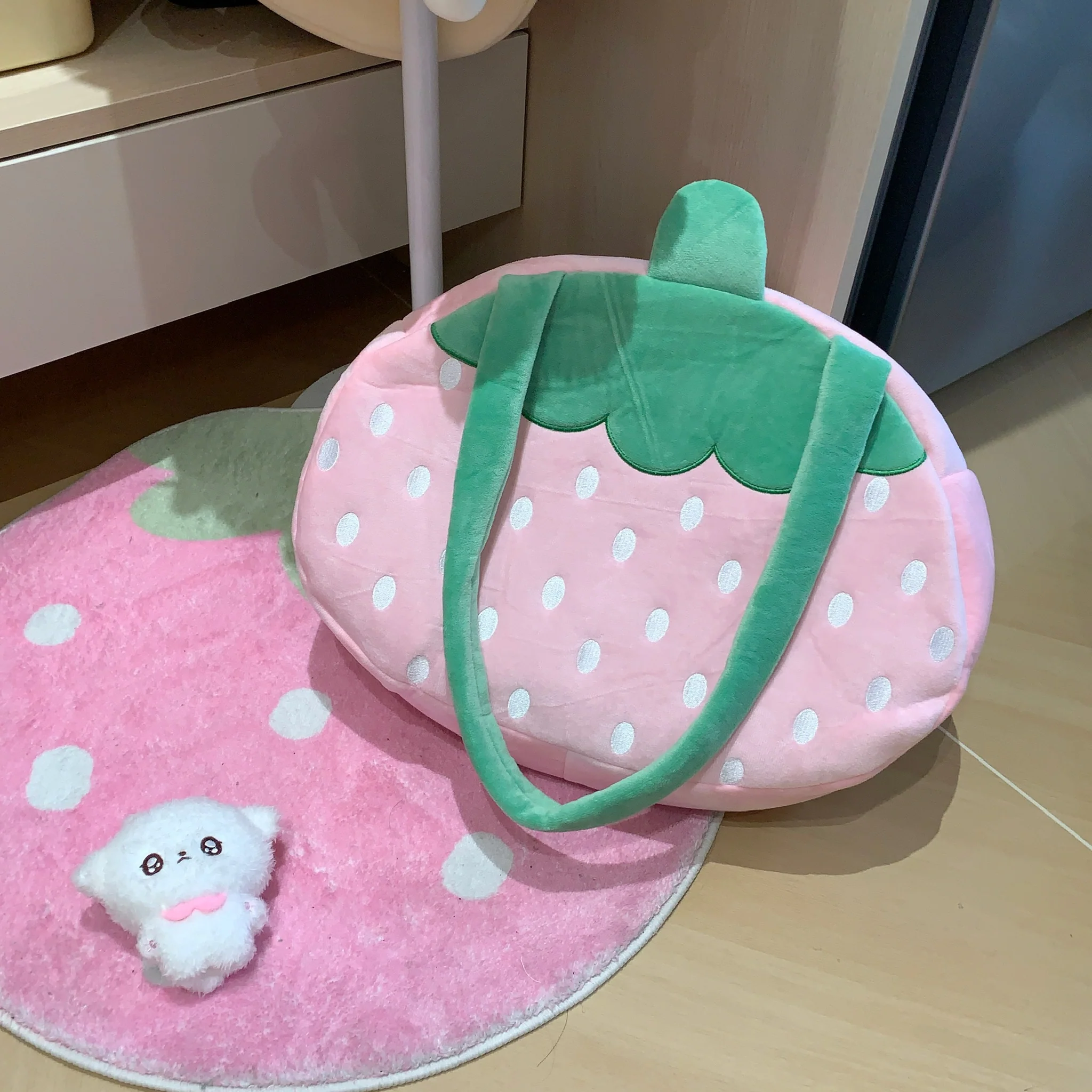 kawaii strawberry handbag - Image 4
