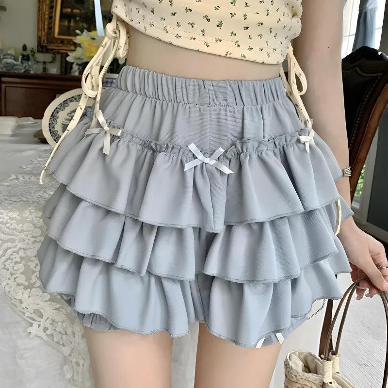 Kawaii Top & Ruffled Mini Skirt Coord - Image 4