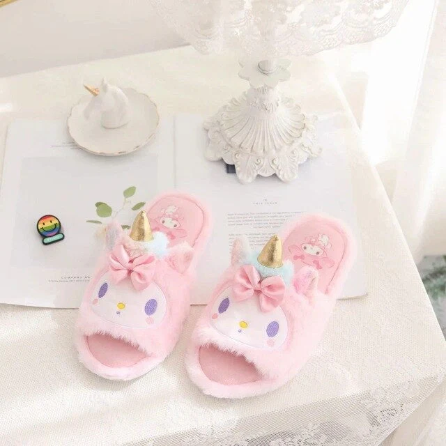 Kawaii Unicorn Slippers - Image 7