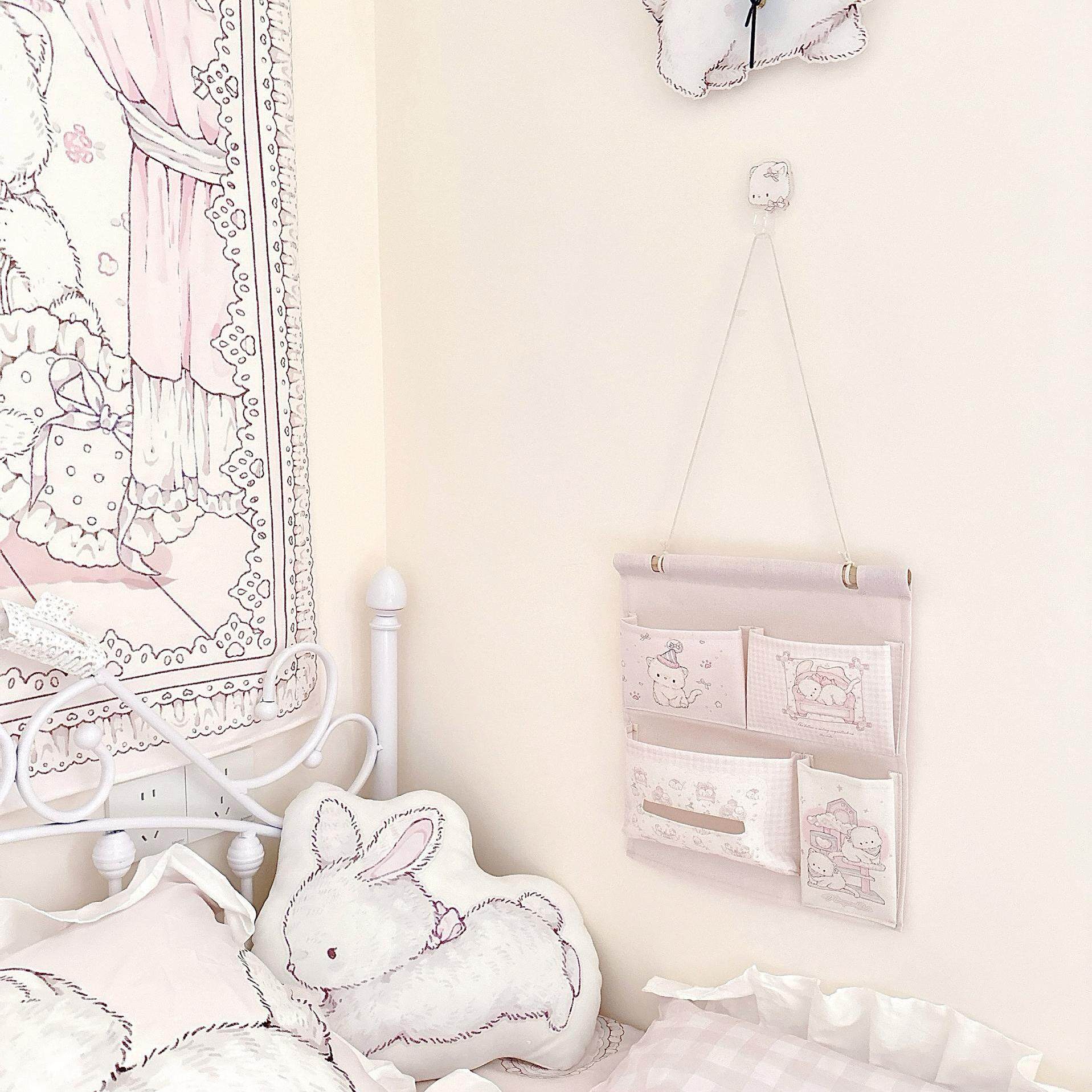 kawaii wall-mounted storage bag - Image 5