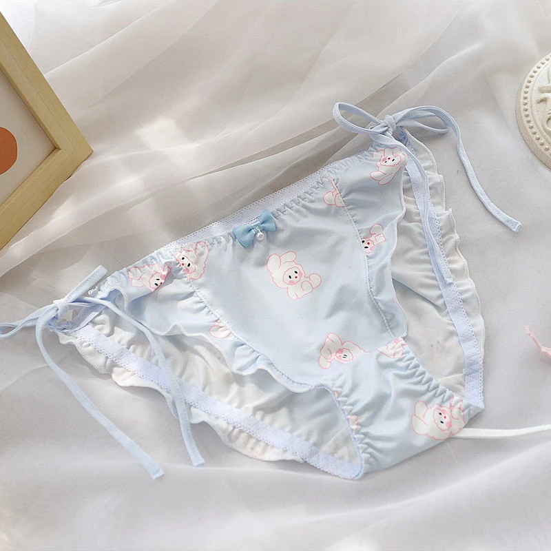 Kigurumi Bear Lace Up Panties - Image 2