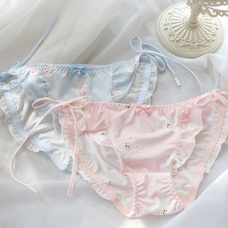 Kigurumi Bear Lace Up Panties - Image 7