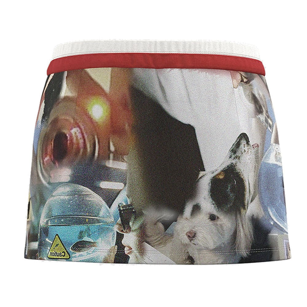 Kitten Print Y2K Mini Skirt - Image 2