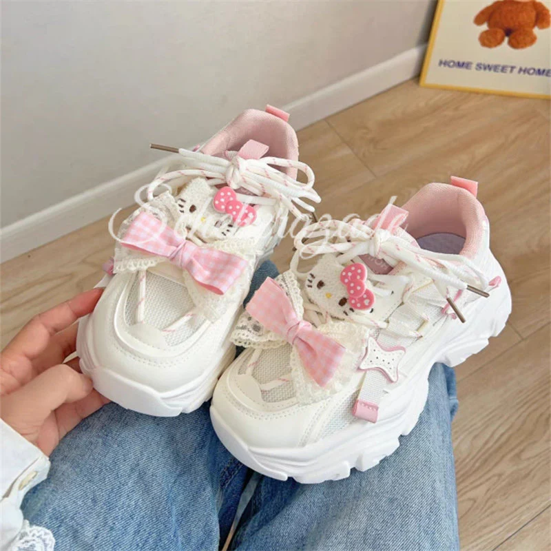 kitty kawaii platform sneakers - Image 4