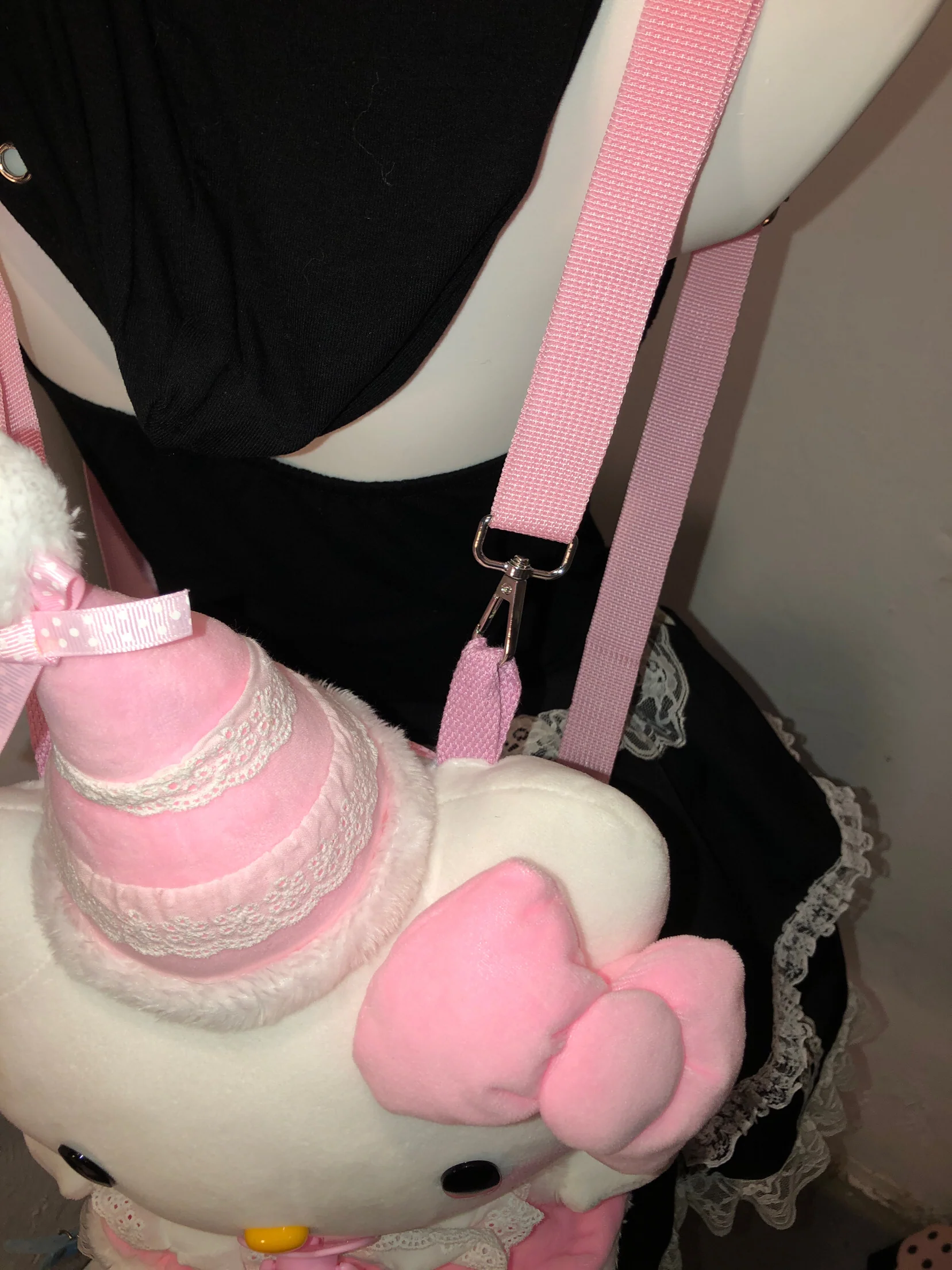 Kitty Wings Pink Backpack - Image 3