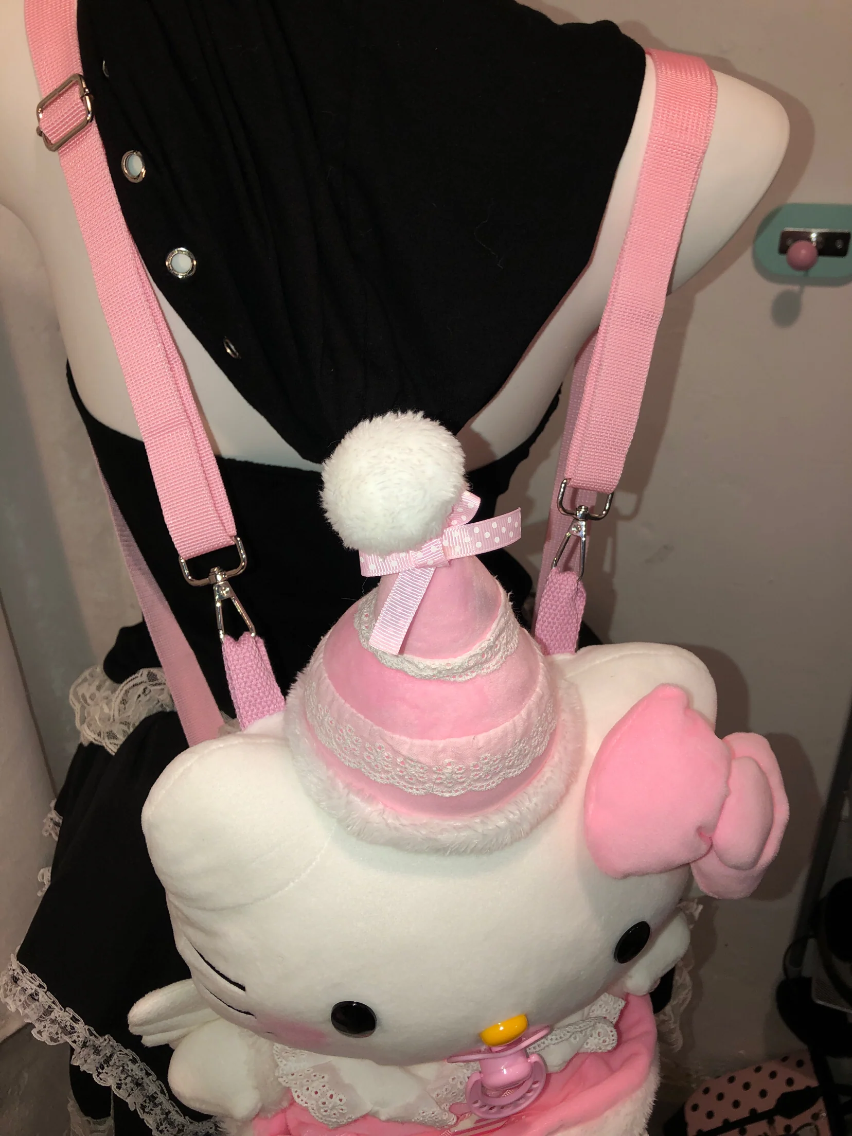 Kitty Wings Pink Backpack - Image 4