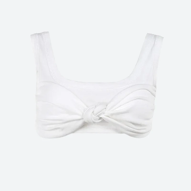 Knot Bra Crop Top - Image 3