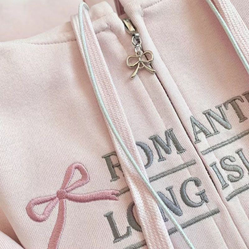 Bow Hooded Sweatshirt - Image 3