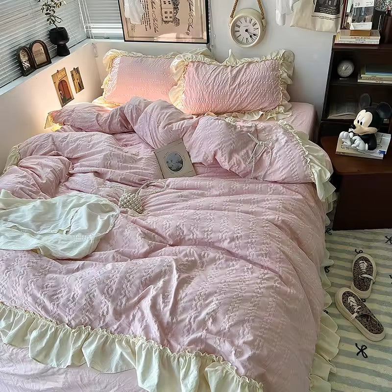 Korean Princess Ruffle Bedding Set - Image 13