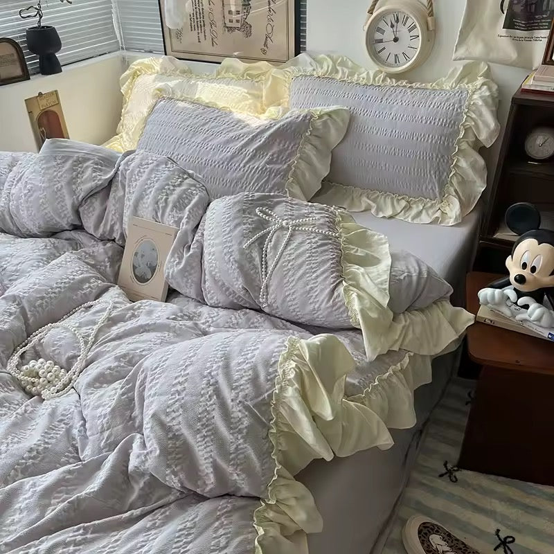 Korean Princess Ruffle Bedding Set - Image 15
