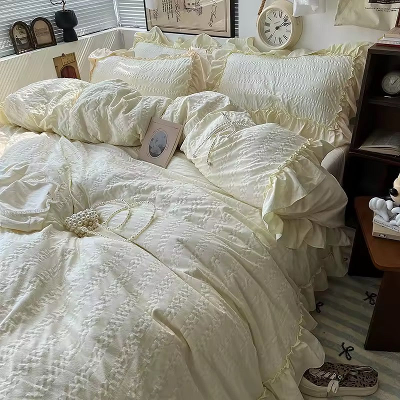 Korean Princess Ruffle Bedding Set - Image 14