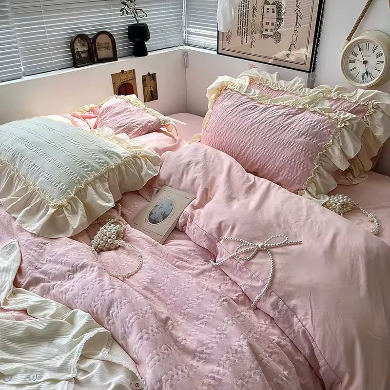 Korean Princess Ruffle Bedding Set - Image 5