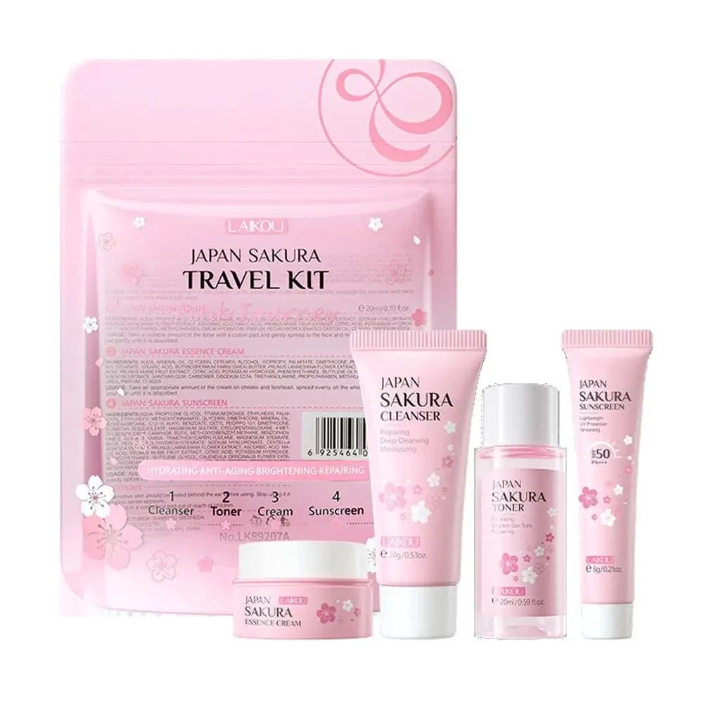 Korean Sakura Blossom Skin Care Sets - Image 16