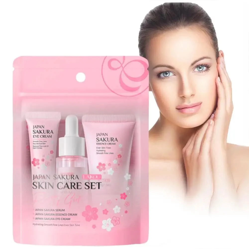Korean Sakura Blossom Skin Care Sets - Image 17