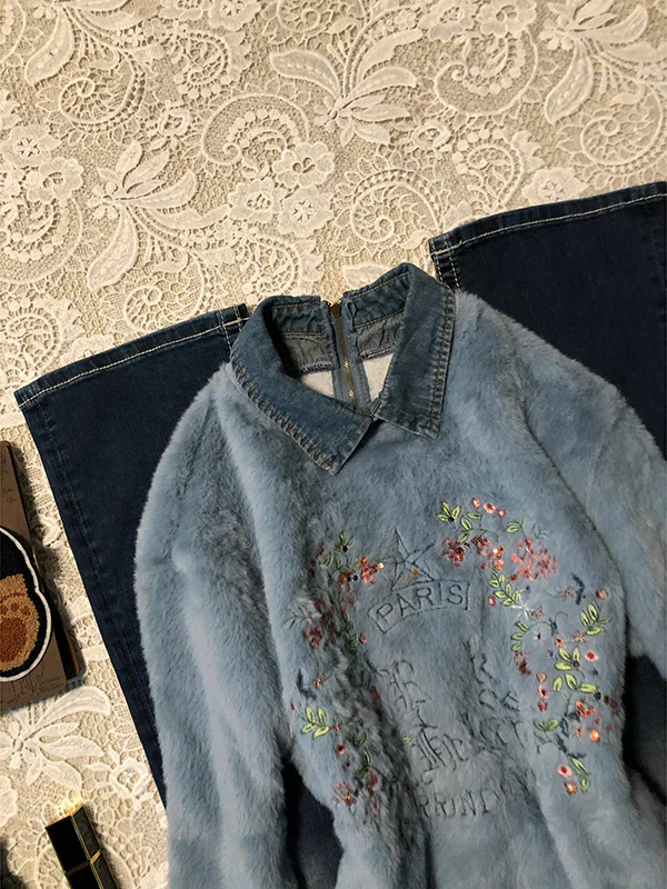 Korean vintage pullover - Image 3