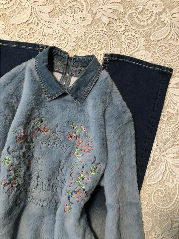 Korean vintage pullover - Image 4