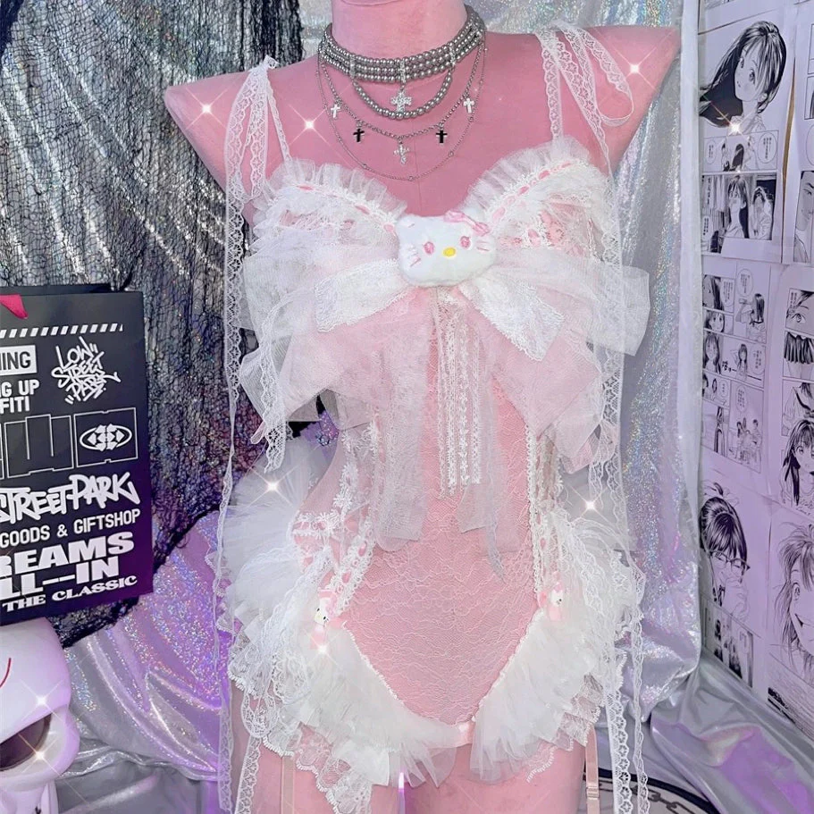 Lace Bow Bodysuit