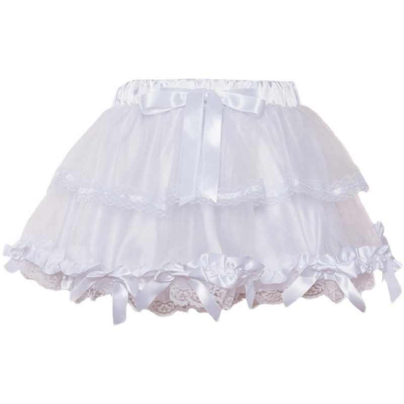 Lace Bows Dark Coquette Tutu Skirt - Image 3