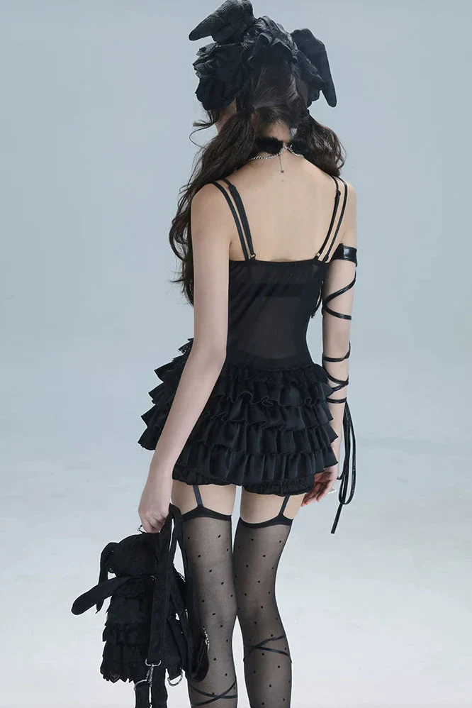 Lace Camisole Ballet Top + Inner - Image 4