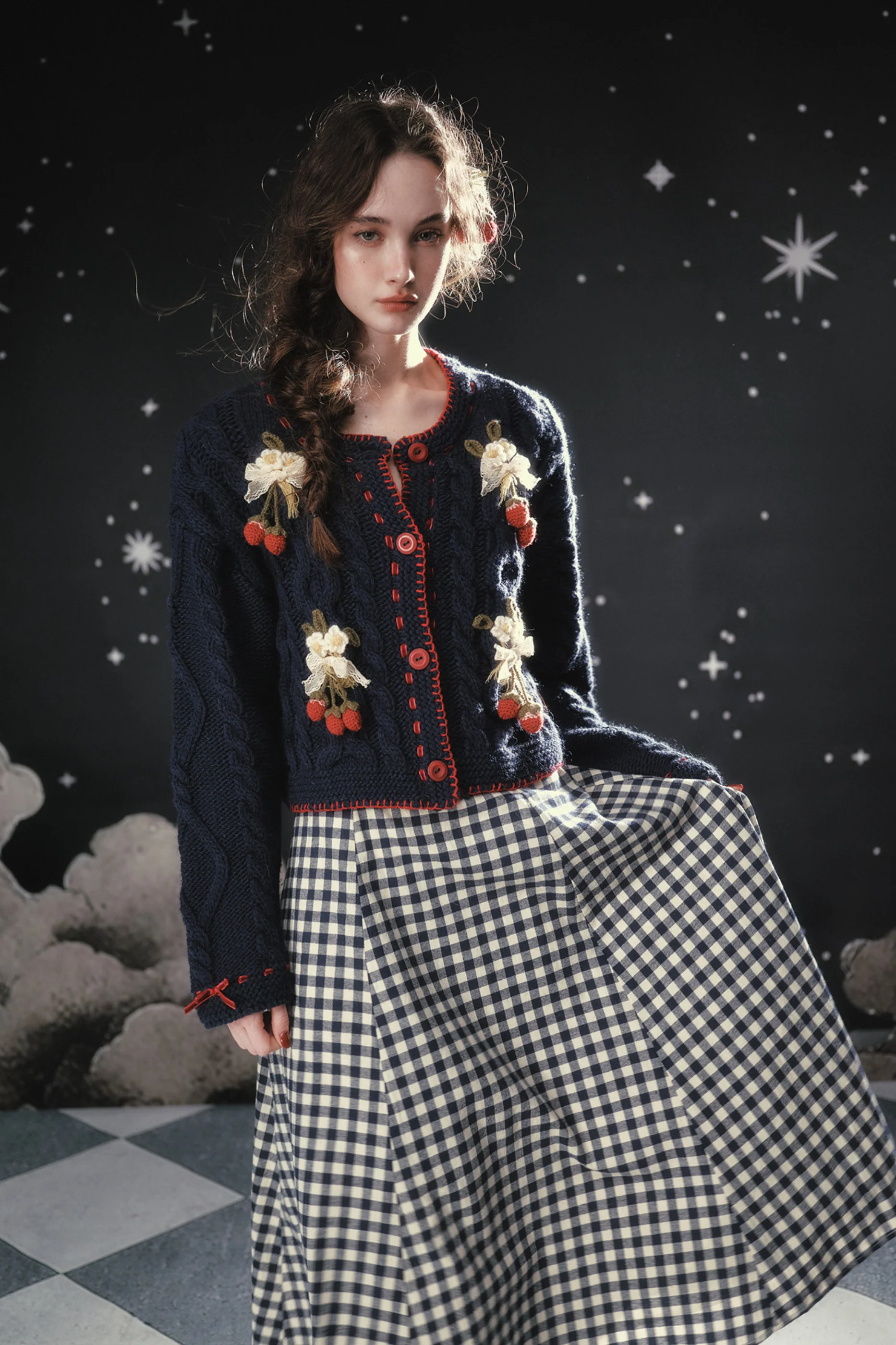 Lace Crochet Retro Cardigan - Image 13